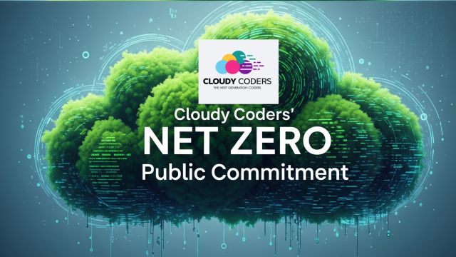 Cloudy Coders' Commitment: Powering a Sustainable Future, Byte by Byte